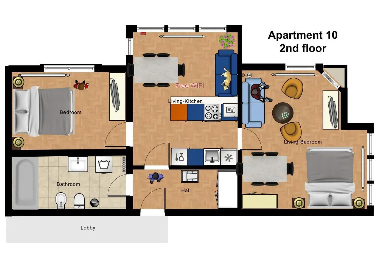 Holiday Apartments Bulharska 1 Karlovy Vary